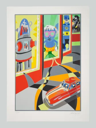 Serigrafía Nespolo - Robot