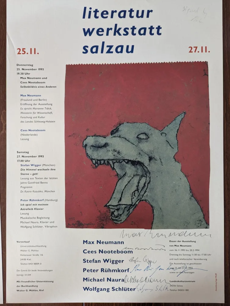 Cartel Neumann - Literatur Werkstatt Salzau