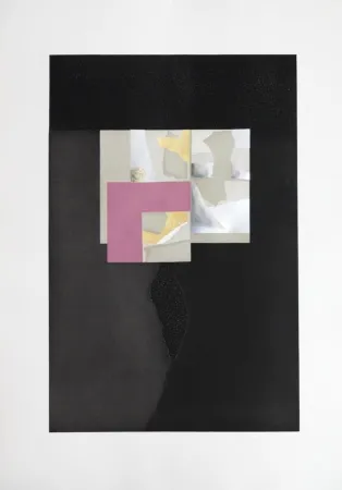 Aguatinta Nevelson - Untitled from 'Aquatints' portfolio