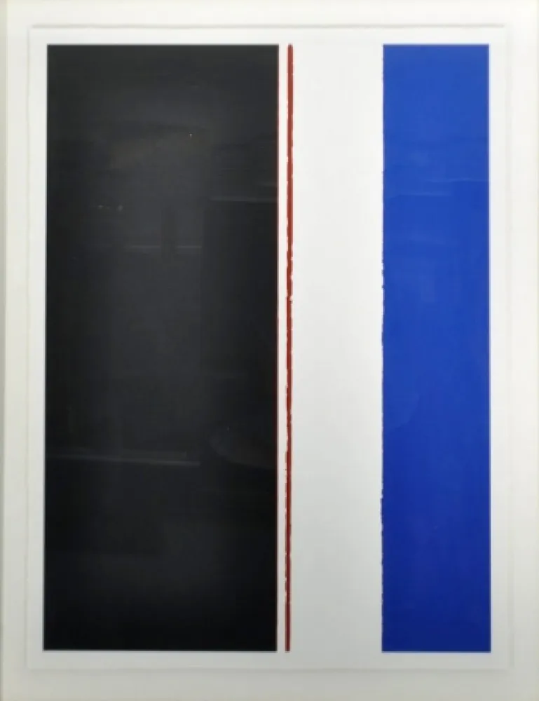 Serigrafía Newman - The word II, 1954 by Barnett Newman