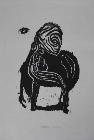 Grabado En Madera Nicolai - Im Inneren frisst das Helle das Dunkle I