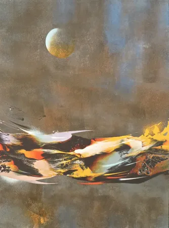 Litografía Nierman - Constellation from the Cosmic Energy Suite