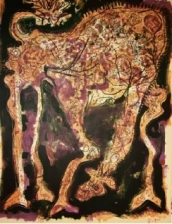 Litografía Nieto - Gracieuse dépliée