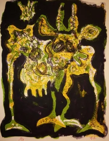 Litografía Nieto - Mamellement votre