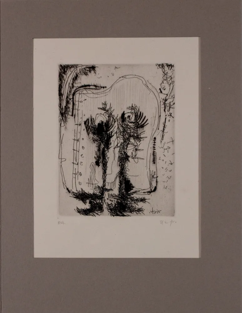 Aguafuerte Nieto - Untitled from 'Avanguardia internazionale', vol. 4