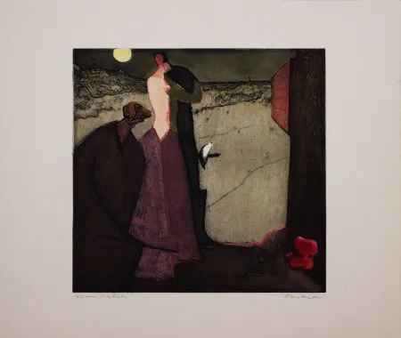 Aguafuerte Y Aguatinta Nieuwenhuys - Cyrano declare son amour