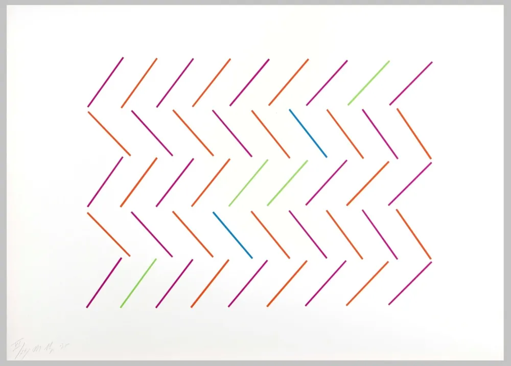 Litografía Nigro - Composizione 