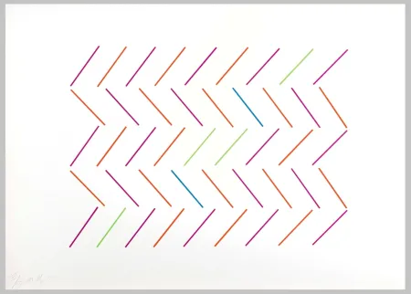 Litografía Nigro - Composizione 