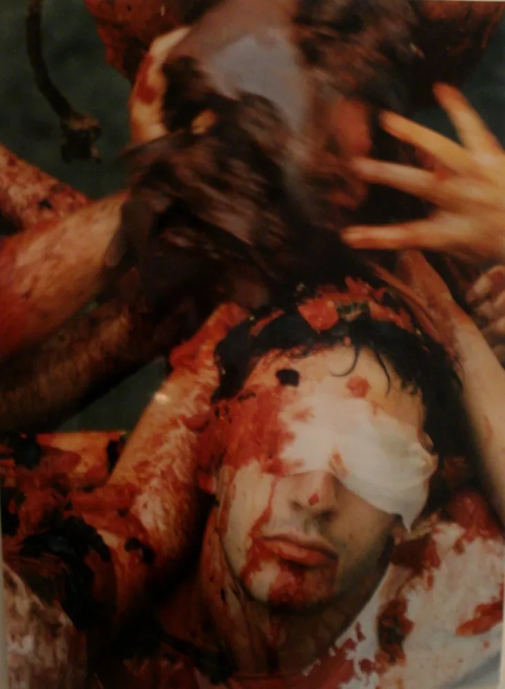 Fotografía Nitsch - 96 Aktion – Giardini San Martino, Napoli, M