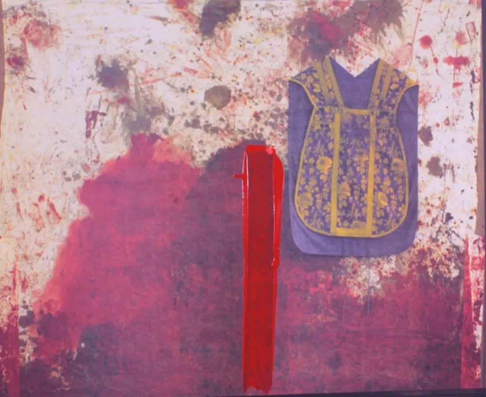 Litografía Nitsch - ... DALLA CARTELLA UBERMALTE