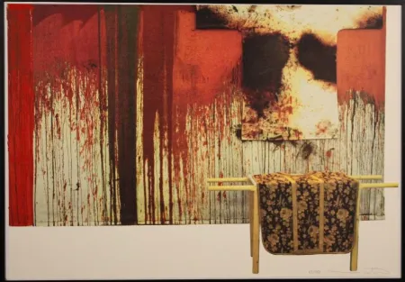 Litografía Nitsch - SENZA TITOLO