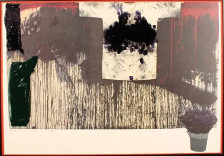 Litografía Nitsch - SENZA TITOLO