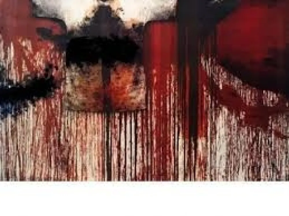 Sin Técnico Nitsch - Übermalte Bild