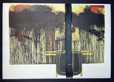 Múltiple Nitsch - Übermalte Bild-Lithographien