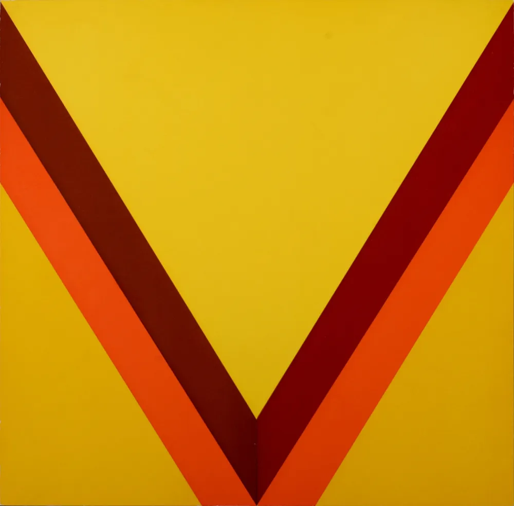 Serigrafía Noland - Early Fall, 1967 - Very scarce!