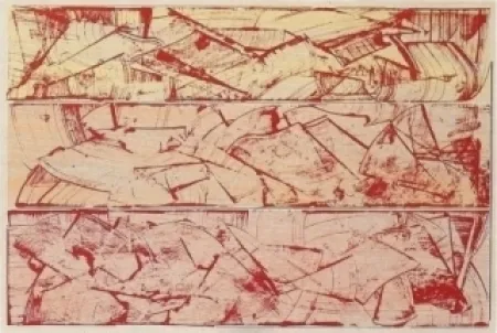 Litografía Noland - Grey