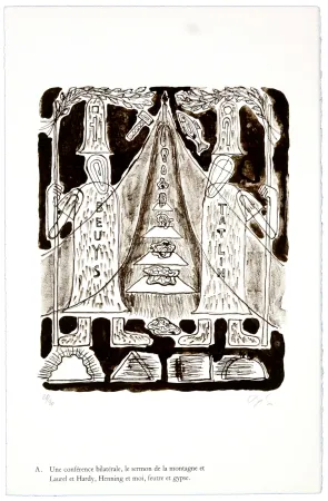 Litografía Nørgaard - A. Une conférence bilatérale