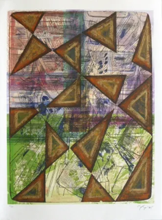 Litografía Nørgaard - La paix II