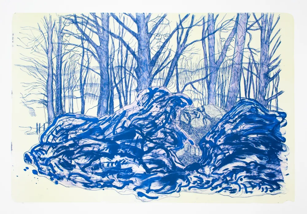 Litografía Nørgaard - La paix III