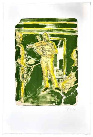 Litografía Nørgaard - Mémoire d'outre tombe 1