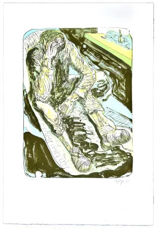 Litografía Nørgaard - Mémoire d'outre tombe 3