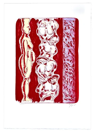 Litografía Nørgaard - Mémoire d'outre tombe 6