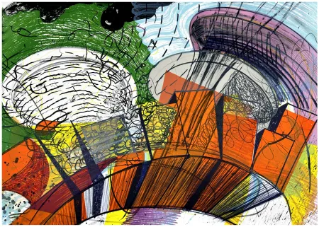 Litografía Nørgard - 1