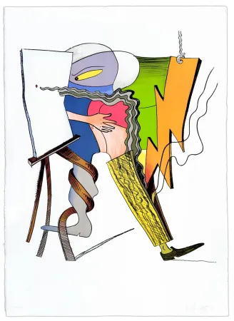 Litografía Nørgard - On the Road to Dotland