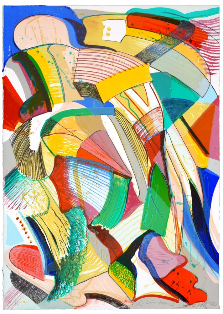 Litografía Nørgard - X-liontamer II