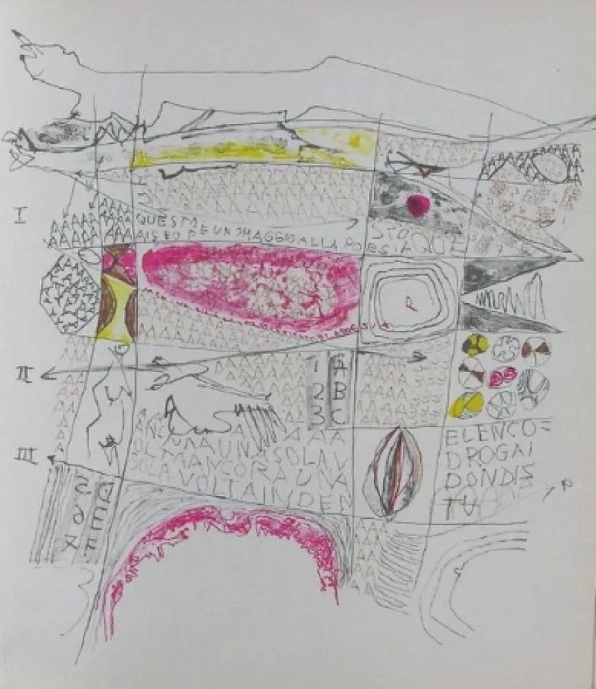 Litografía Novelli - Che cosa si può dire