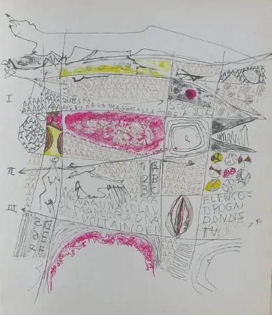 Litografía Novelli - Che cosa si può dire