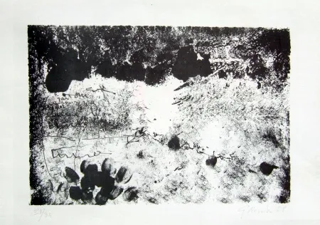 Litografía Novelli - Senza titolo