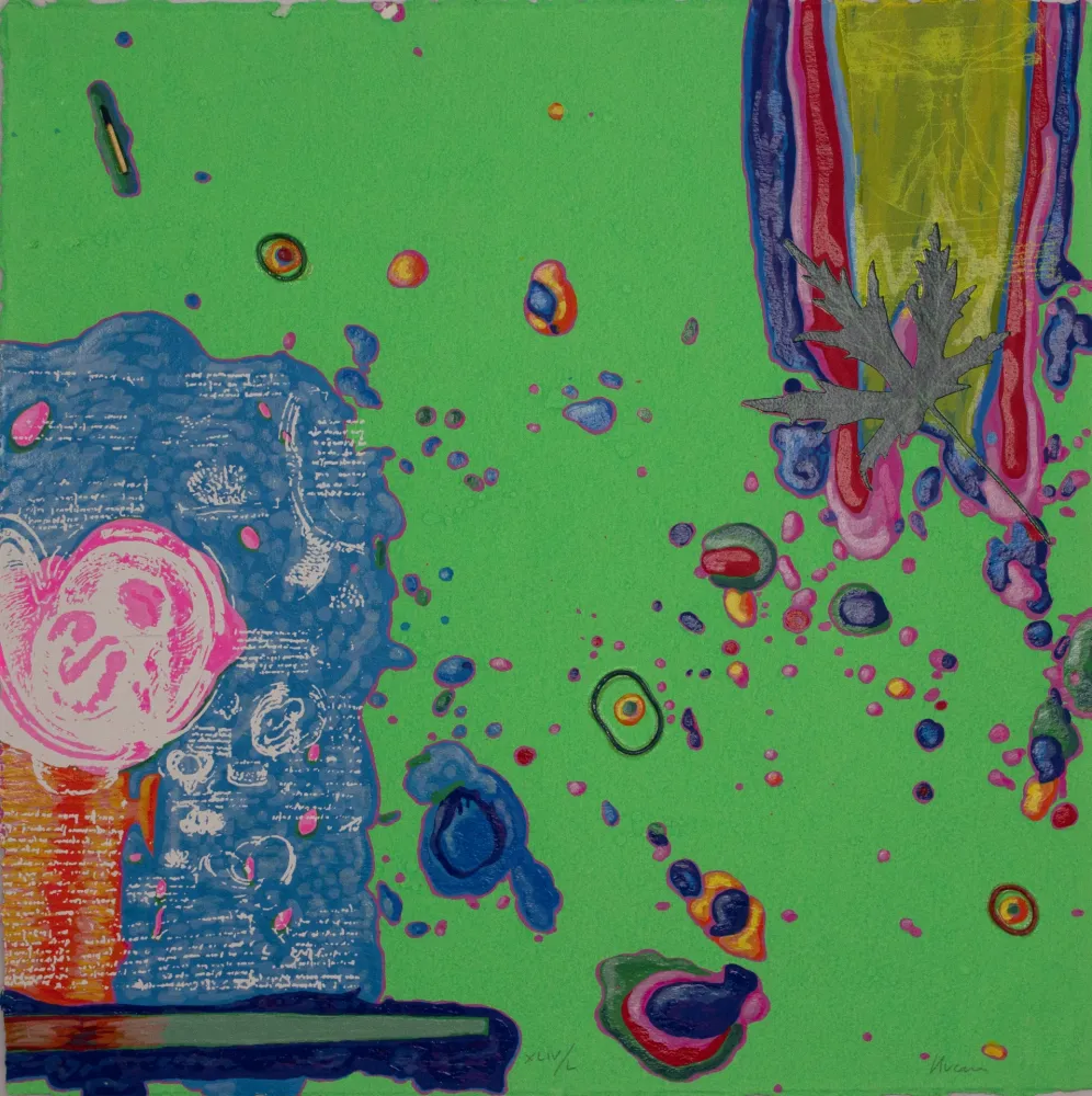 Serigrafía Nucara - Omaggio a Leonardo