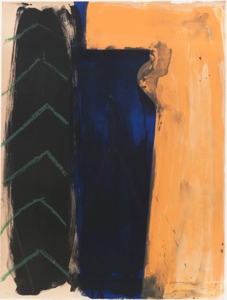 Litografía Nupen - Adieu XXème