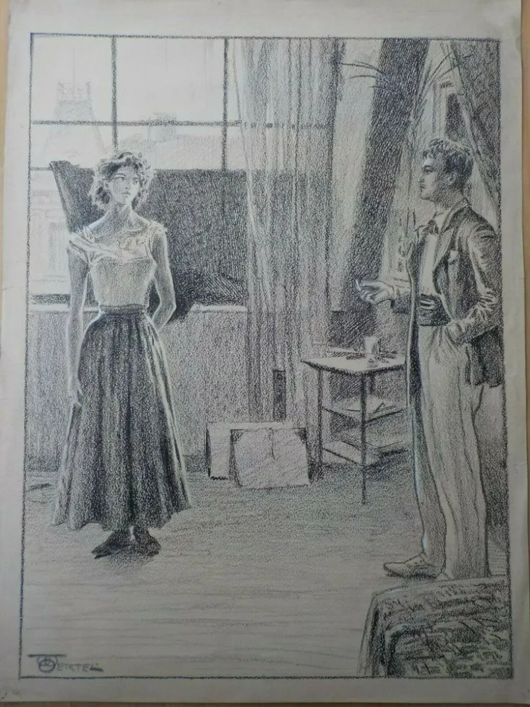 Sin Técnico Oertel - Maler und Modell / Artist and Model