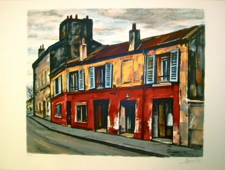 Litografía Oguiss  - Untitled