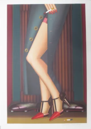 Litografía Okshteyn - Legs