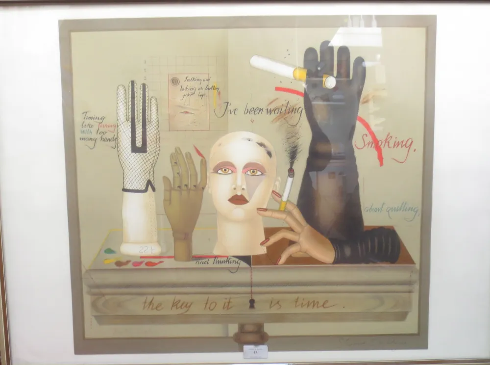 Litografía Okshteyn - Nature morte