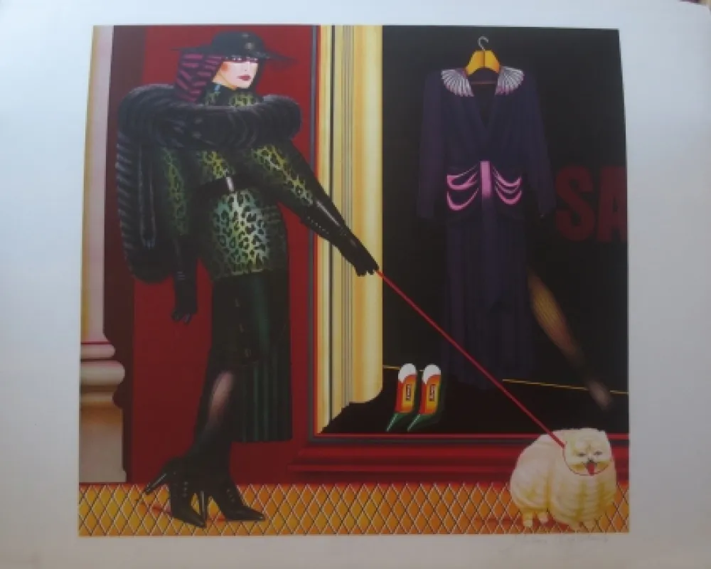 Litografía Okshteyn - Sale