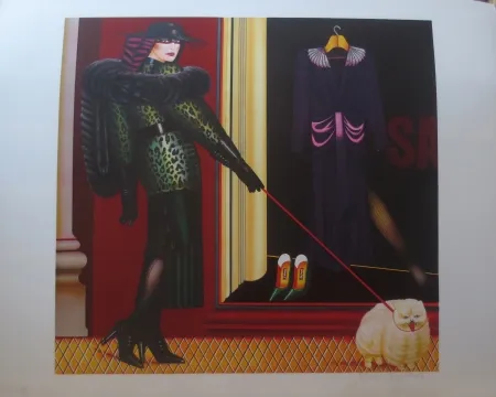 Litografía Okshteyn - Sale