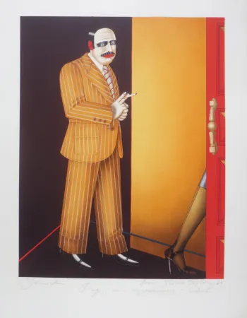 Litografía Okshteyn - 