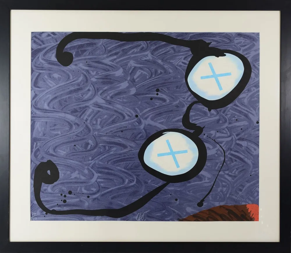 Serigrafía Oldenburg - Icons in a Smoke-filled Room