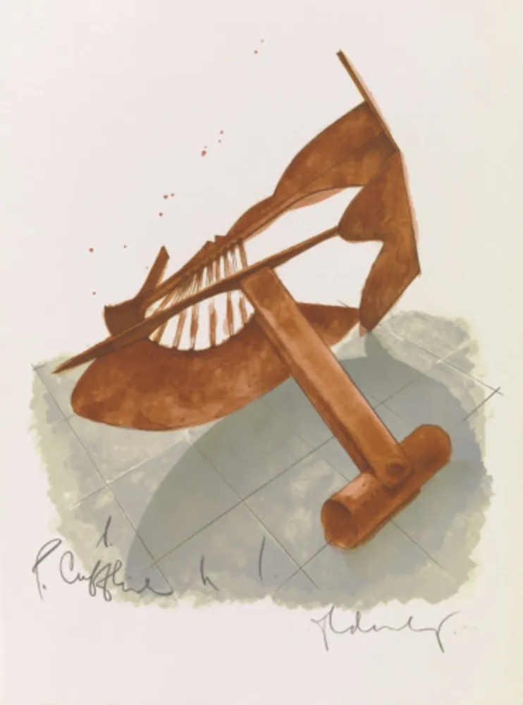 Litografía Oldenburg - Picasso Cufflink