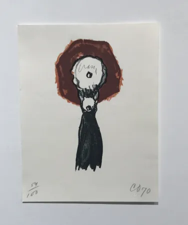 Litografía Oldenburg - Typewriter Eraser