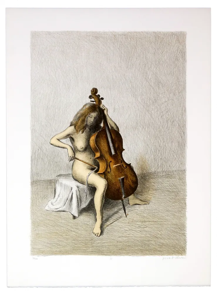 Litografía Olivier O - Romances Muettes (Chanson bègues)