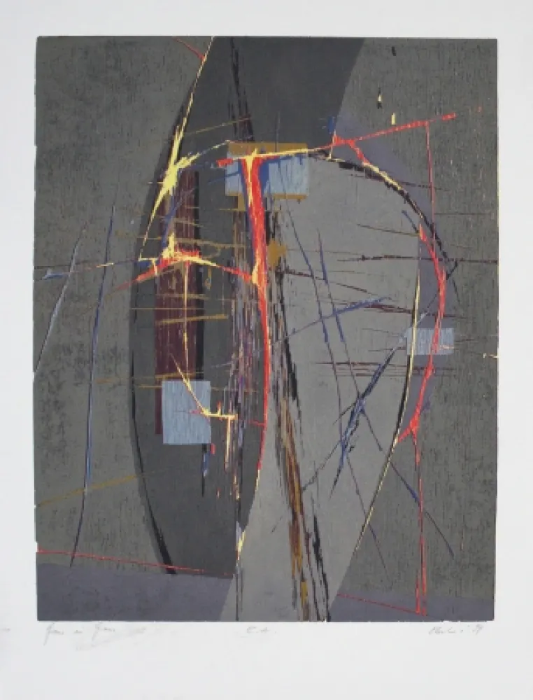 Grabado En Madera Olschewski - Grau in Grau / Gray in Gray