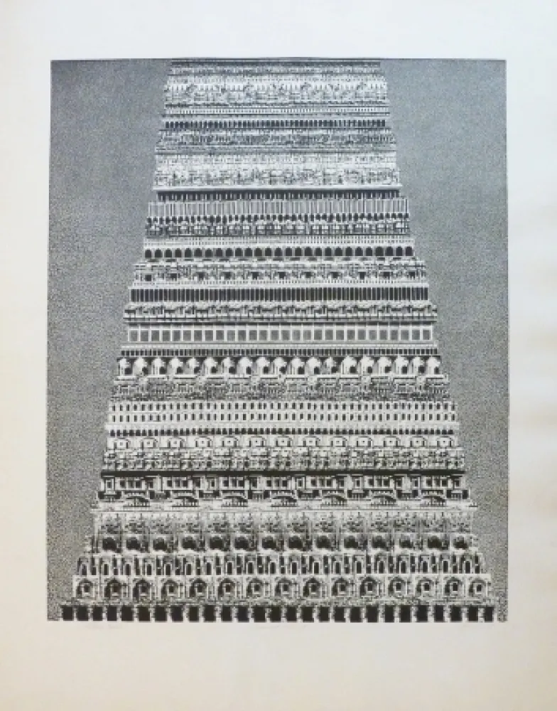 Aguafuerte Y Aguatinta Opalka -  Babel