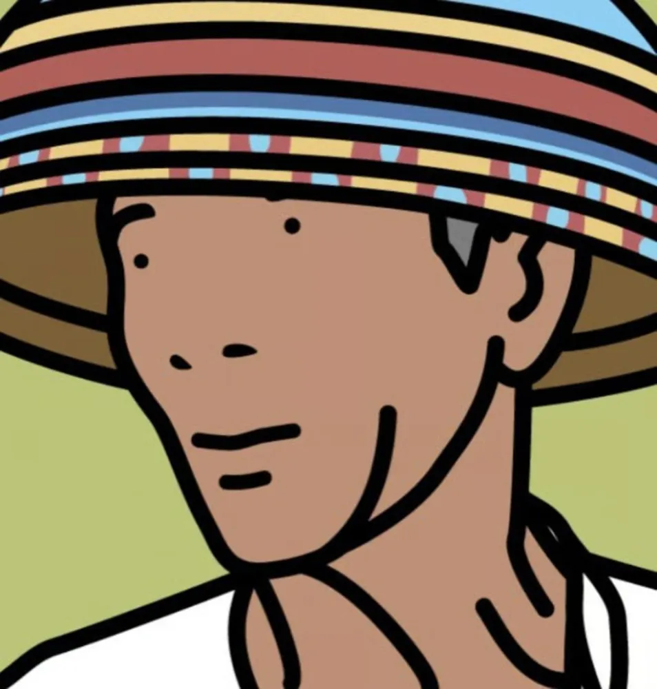 Múltiple Opie - Komang, beach vendor