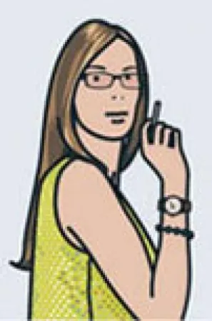 Serigrafía Opie - Ruth Smoking 2