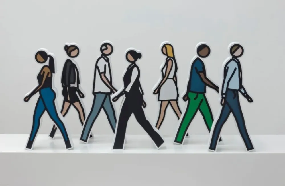 Sin Técnico Opie - Walking Statuettes, full set of 7